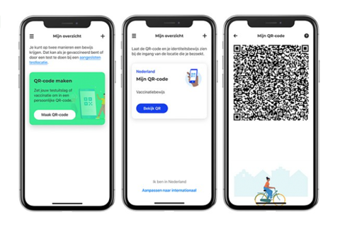Afbeelding van het project CoronaCheck-app