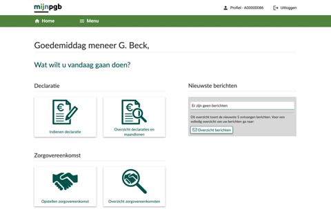 Afbeelding van het project PGB2.0